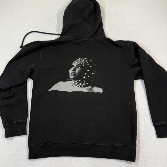 Lizzo Special Tour Hoodie Women Small Black Special Pullover Concert - Picture 7 of 9